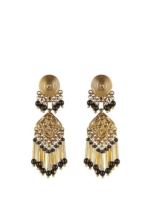 Etro Embellished Medallion Earrings