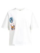 Matchesfashion.com Phipps - Bird Appliqu Cotton T Shirt - Womens - White