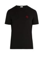 Matchesfashion.com Dolce & Gabbana - Crew Neck Cotton Blend Jersey T Shirt - Mens - Black