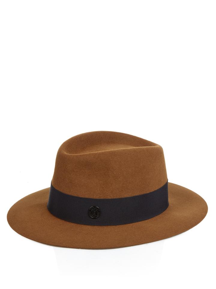 Maison Michel Andr Rabbit-fur Felt Hat