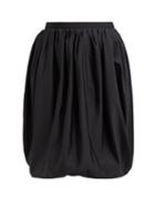Matchesfashion.com Calvin Klein 205w39nyc - Gathered High Rise Bubble Hem Skirt - Womens - Black