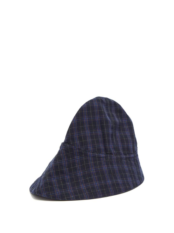 Marni Checked Cotton Hat