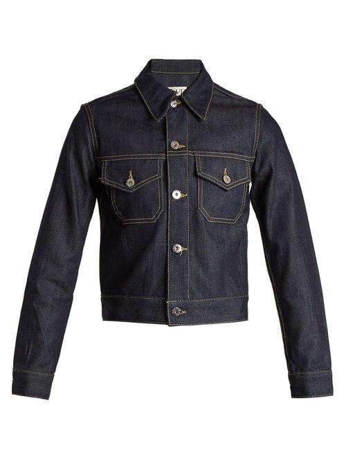 Matchesfashion.com Eve Denim - Kalia Denim Jacket - Womens - Dark Denim