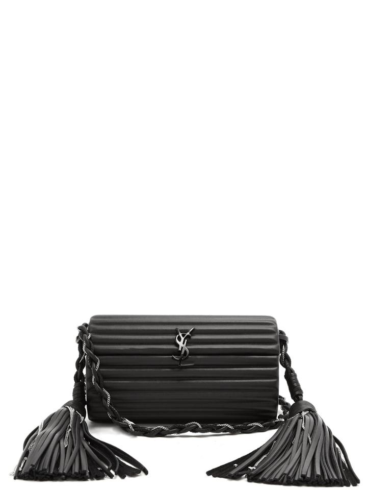 Saint Laurent Opium Tassel-embellished Leather Cross-body Bag