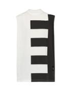 Matchesfashion.com Rick Owens Drkshdw - Abstract Print Cotton Jersey Tank Top - Mens - Black White