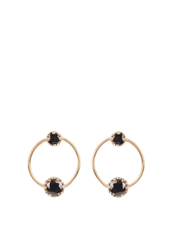 Loren Stewart Onyx & Yellow-gold Earrings