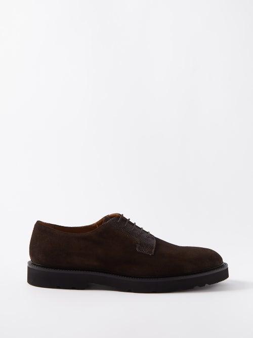 Paul Smith - Ras Leather Derby Shoes - Mens - Brown