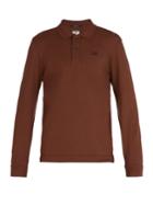 C.p. Company Long-sleeved Cotton Polo Shirt