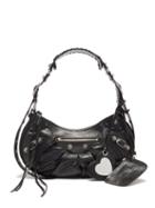 Balenciaga - Le Cagole S Leather Shoulder Bag - Womens - Black
