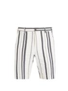 J.w. Brine Classic Striped Cotton Shorts