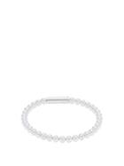 Matchesfashion.com Le Gramme - Le 25g Beads Sterling Silver Bracelet - Mens - Silver