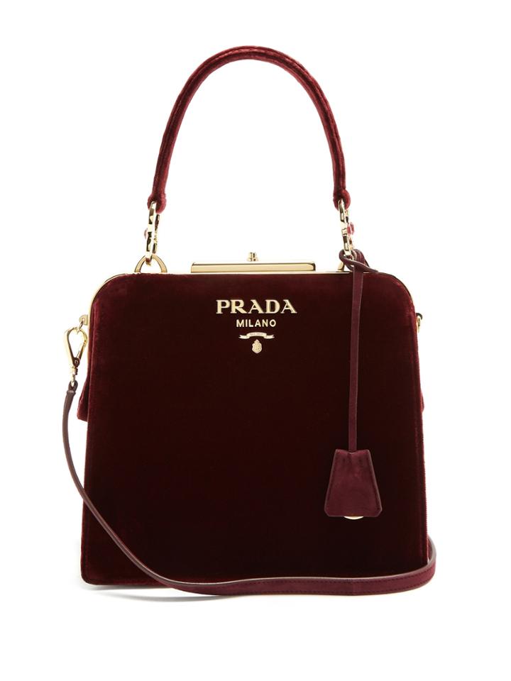 Prada Frame Velvet Bag