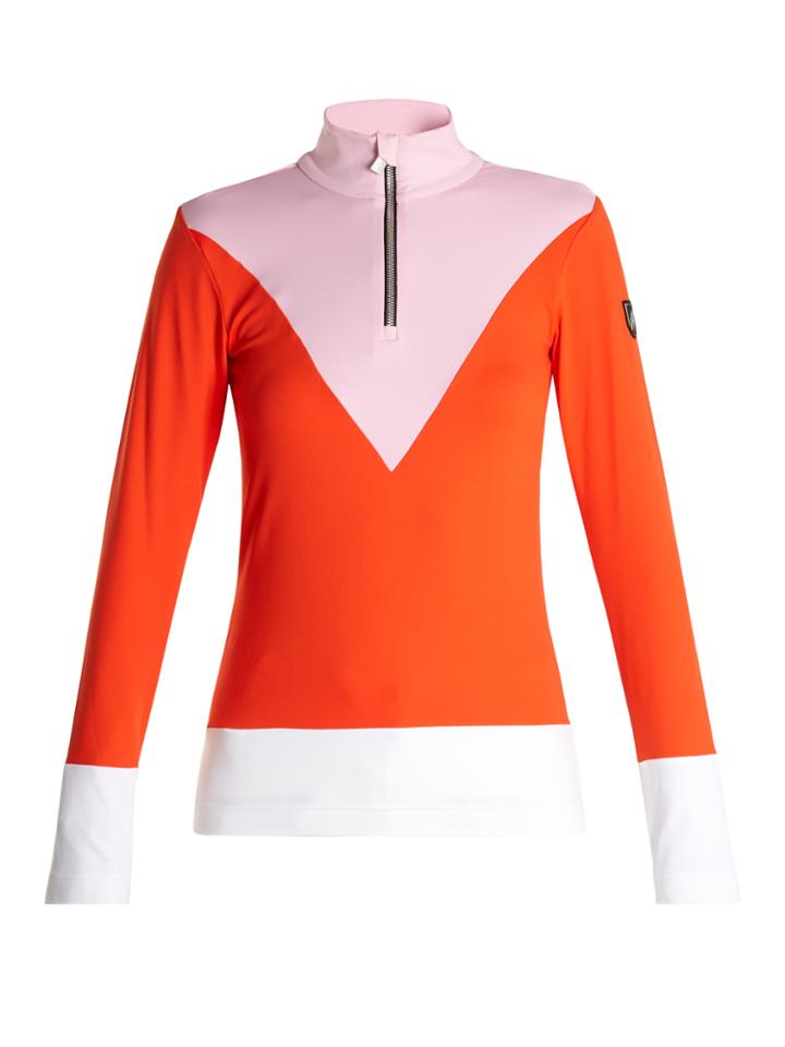 Toni Sailer Genevieve Tri-colour Performance Top