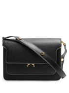 Marni Trunk Medium Saffiano-leather Shoulder Bag