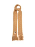Gucci - X The North Face Cable-knit Wool Scarf - Mens - Beige