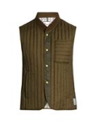 Moncler Gamme Bleu Logo-patch Quilted-down Gilet