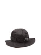 Matchesfashion.com Acne Studios - Face-patch Nylon Bucket Hat - Mens - Black