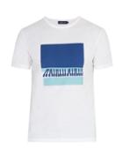 Matchesfashion.com Frescobol Carioca - Wave Printed Cotton Jersey T Shirt - Mens - White Multi