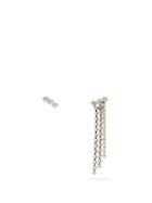 Matchesfashion.com Isabel Marant - Mismatched Crystal Earrings - Womens - Crystal