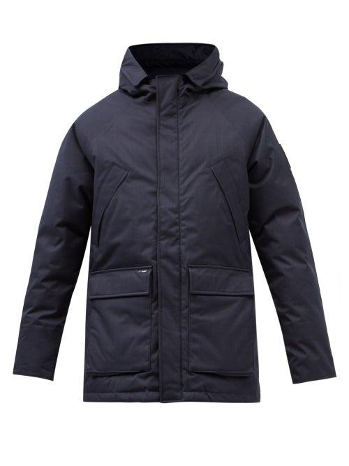 Nobis - Heritage Hooded Down Coat - Mens - Navy