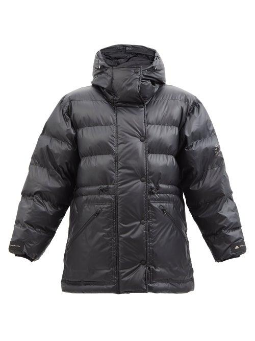 Adidas By Stella Mccartney - Removable-gilet Padded Jacket - Womens - Black