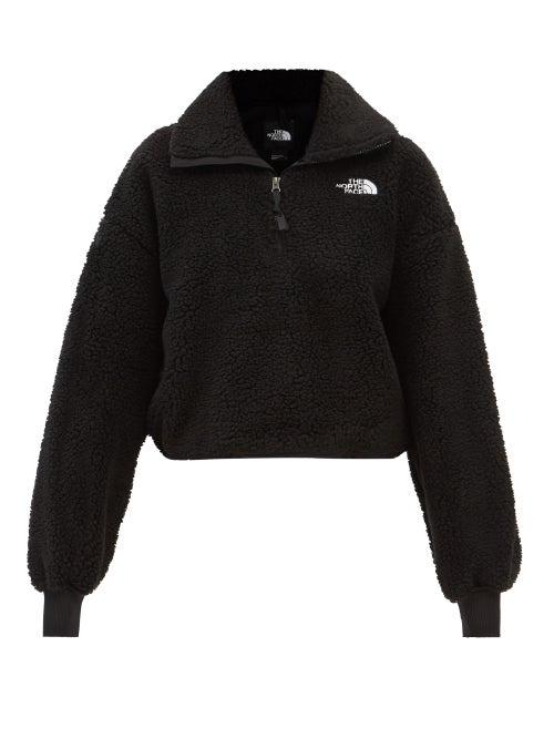 The North Face - Platte Half-zip Recycled-fibre Fleece Jacket - Womens - Black