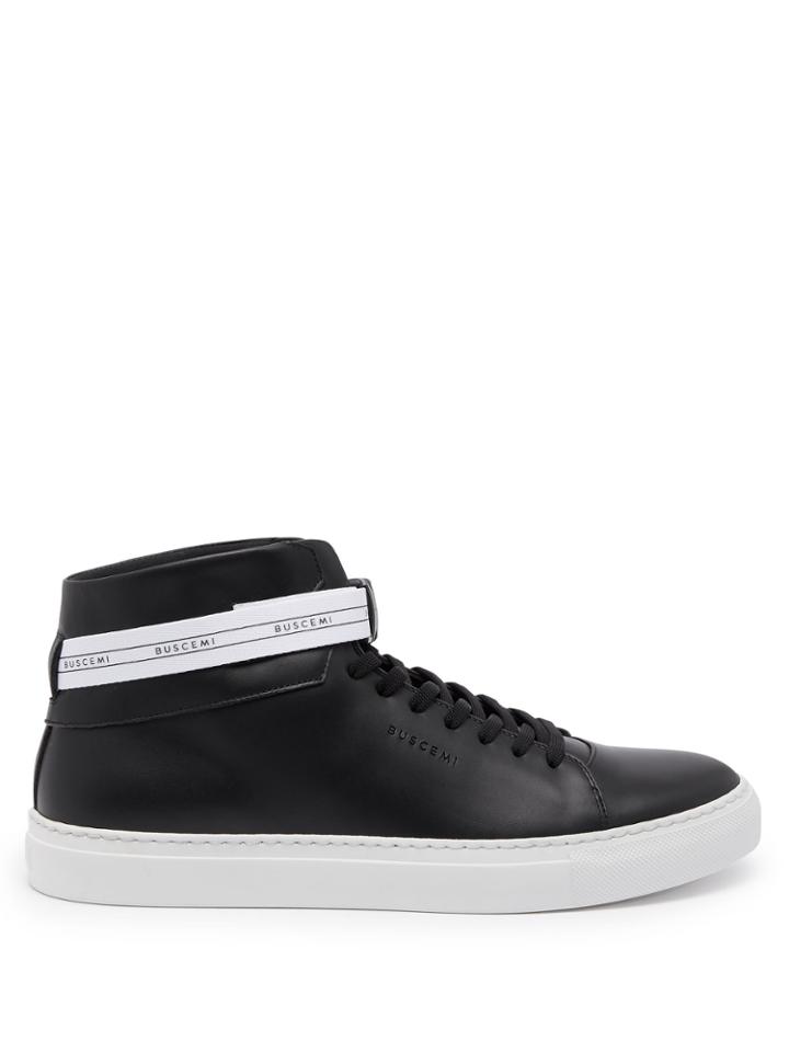 Buscemi 100mm Sport Leather High-top Trainers