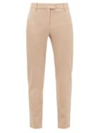 Matchesfashion.com Altuzarra - Henri Cropped Wool-blend Trousers - Womens - Beige