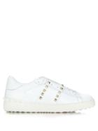 Valentino Rockstud Untitled #11 Low-top Leather Trainers