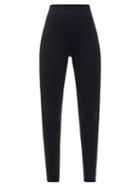 Ladies Activewear Vaara - Alexis High-rise Jersey Leggings - Womens - Black