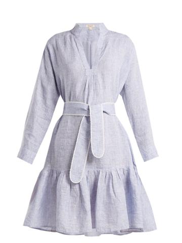Wiggy Kit Slubbed Linen Chambray Dress