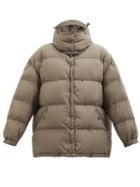 4 Moncler Hyke - Altelsis Hooded Quilted Down Jacket - Womens - Dark Beige