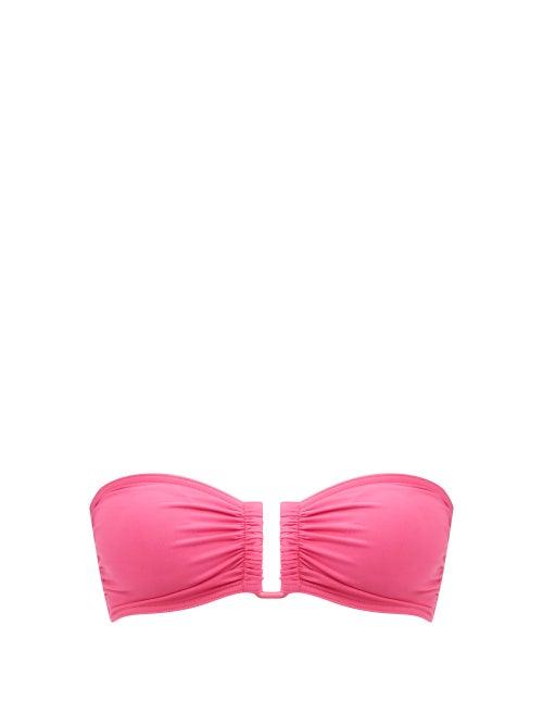 Eres - Show Bandeau Bikini Top - Womens - Fuschia