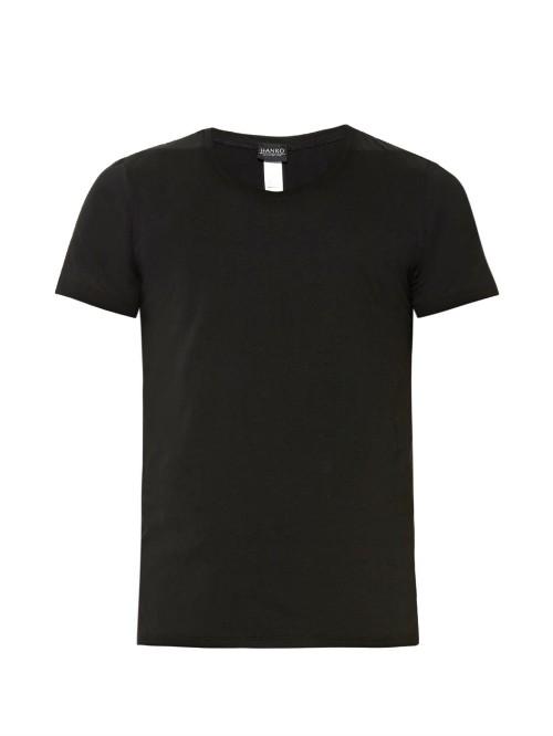 Hanro Crew-neck Cotton-jersey T-shirt