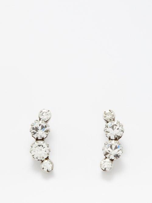 Isabel Marant - A Wild Shore Crystal Climber Earrings - Womens - Crystal