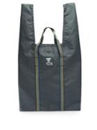 Matchesfashion.com Maison Kitsun - Ripstop Xl Triangle Fox-logo Tote Bag - Mens - Grey