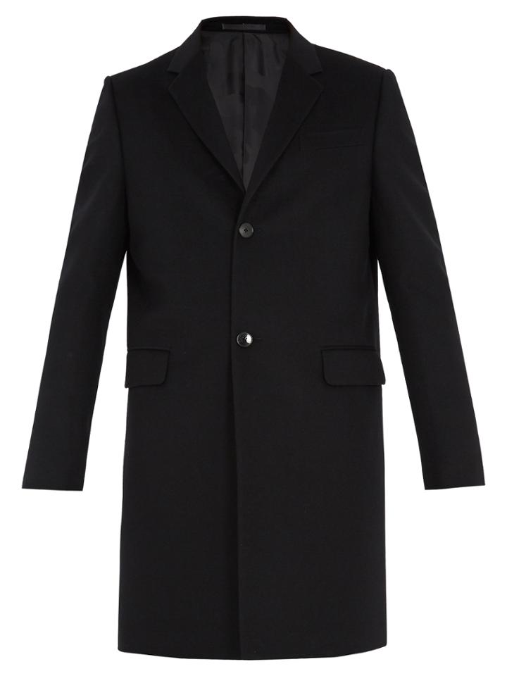 Valentino Single-breasted Cashmere-blend Overcoat