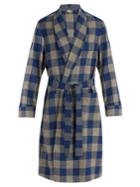 Gucci Woven-check Wool-blend Coat