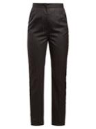 Dolce & Gabbana Pinstripe High-rise Trousers
