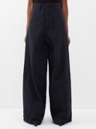 Raey - Relaxed Army Jeans - Womens - Black