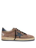 Matchesfashion.com Golden Goose Deluxe Brand - Ball Star Low Top Suede Trainers - Mens - Brown