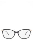 Matchesfashion.com Givenchy - Monogram-hinge Oval Acetate Glasses - Womens - Black