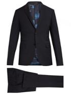 Valentino Notch-lapel Wool And Mohair-blend Suit