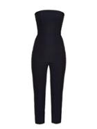 Alexander Mcqueen Leaf-crepe Embellished Jumpsuit