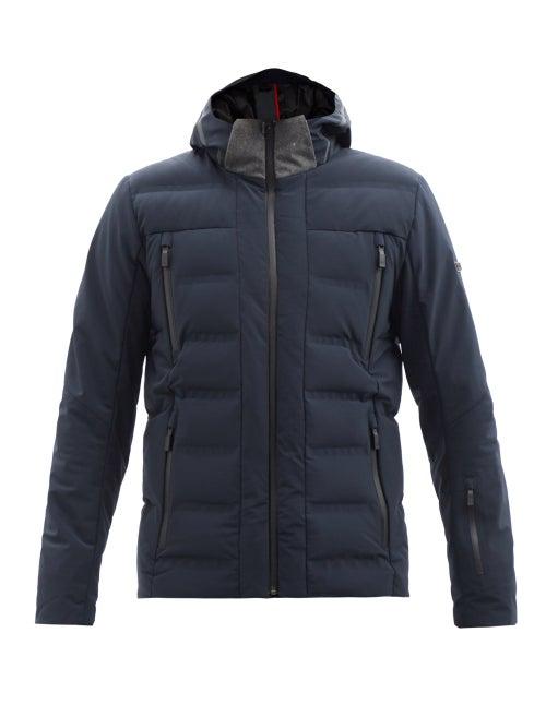 Capranea - Avaloq Ii Quilted-shell Down Jacket - Mens - Navy
