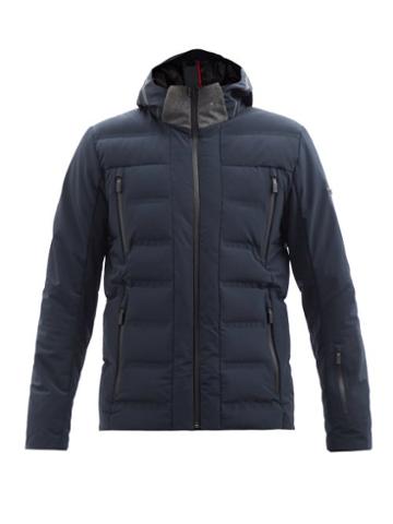Capranea - Avaloq Ii Quilted-shell Down Jacket - Mens - Navy