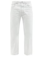 Matchesfashion.com Maison Margiela - Light-wash Straight-leg Jeans - Mens - Indigo