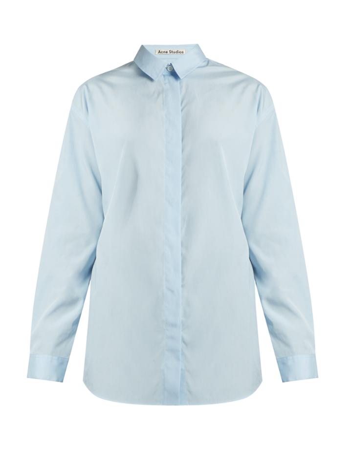Acne Studios Bela Cotton-poplin Shirt