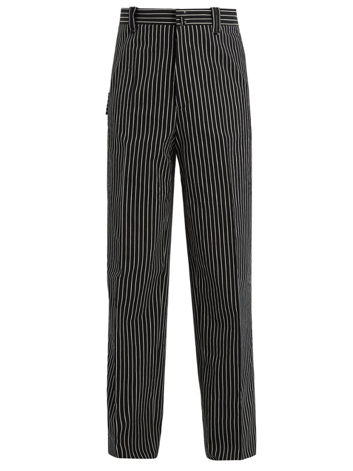 Lanvin Striped Wide-leg Trouser