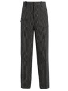 Lanvin Striped Wide-leg Trouser